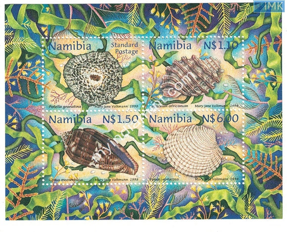 Namibia Ms on Sea Shells of Namibia