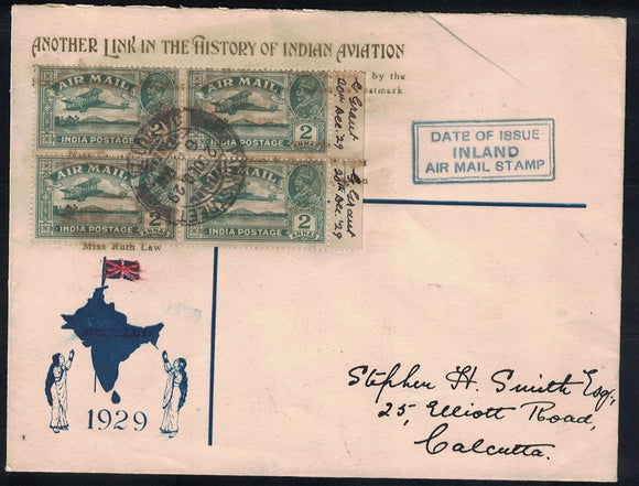 1929 airmail fdc
