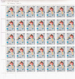 India 1986 MNH X Asian Games Seoul 2v Set (Full Sheet)