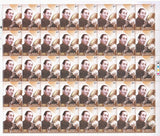 India 2003 Golden Voices of Yesteryears Rafi Kishore Mukesh Hemant Kumar MNH (Full Sheet)