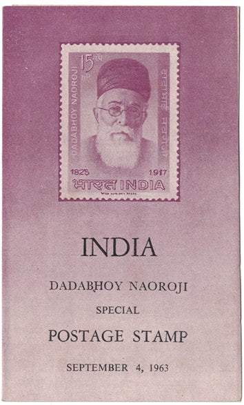 India 1963 Dadabhoy Naoroji (Cancelled Brochure)