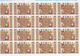 India 2000 MNH Madhubani Mithila Paintings 4v Set (Full Sheet)