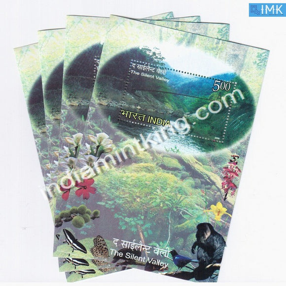 India 2009 Silent Valley MNH Miniature Sheet - buy online Indian stamps philately - myindiamint.com