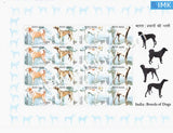 India MNH 2005 Breed Of Dogs Sheetlet - buy online Indian stamps philately - myindiamint.com