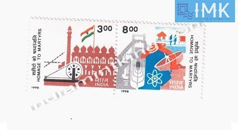 India MNH 1998 Homage To Martyrs  Setenant - buy online Indian stamps philately - myindiamint.com