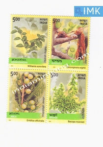 India MNH 2003 Medicinal Plants (Block Setenant)  Setenant - buy online Indian stamps philately - myindiamint.com