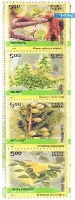 India MNH 2003 Medicinal Plants (Vertical Setenant)  Setenant - buy online Indian stamps philately - myindiamint.com