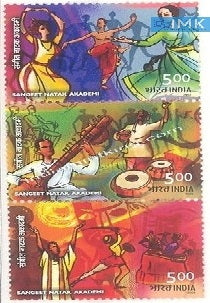 India MNH 2003 Sangeet Natak Academy (Vertical Setenant)  Setenant - buy online Indian stamps philately - myindiamint.com