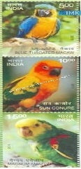 India MNH 2016 Birds Series 2 (Variety 1)  Setenant - buy online Indian stamps philately - myindiamint.com