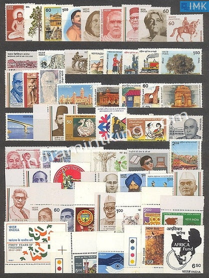 MNH India Complete Year Pack - 1987 - buy online Indian stamps philately - myindiamint.com