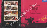 India 2013 100 Years Of Indian Cinema Set Of 6 Miniatures (Miniature on Brochure) #BRMS - buy online Indian stamps philately - myindiamint.com