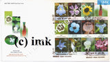 India 2013 Wild Flowers 12V In 1 Complete Block (Setenant FDC) - buy online Indian stamps philately - myindiamint.com