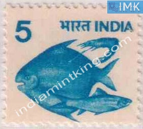 India MNH Definitive 6th Series Fish 5p (photo print) - buy online Indian stamps philately - myindiamint.com