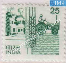 India MNH Definitive 6th Series Tractor 25p - buy online Indian stamps philately - myindiamint.com
