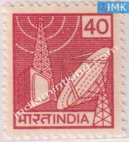 India MNH Definitive 7th Series TV Broadcasting 40p - buy online Indian stamps philately - myindiamint.com