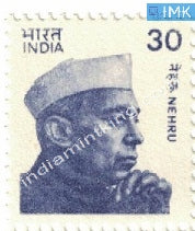India MNH Definitive Jawaharlal Nehru 30p Small - buy online Indian stamps philately - myindiamint.com