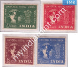 India 1949 Universal Postal Union Set Of 4v - buy online Indian stamps philately - myindiamint.com