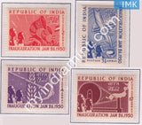 India 1950 Republic Of India Set Of 4v - buy online Indian stamps philately - myindiamint.com