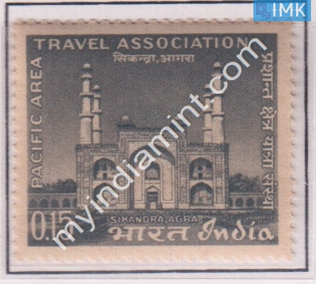 India 1966 MNH Pacific Area Travel Association (Akhbar's Mausoleum) - buy online Indian stamps philately - myindiamint.com