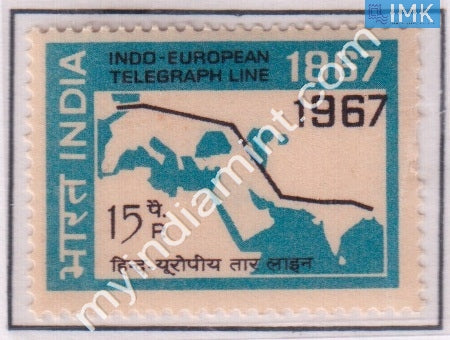 India 1967 MNH Indo-European Telegraph Service - buy online Indian stamps philately - myindiamint.com