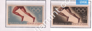 India 1968 MNH Olympic Games Set Of 2v - buy online Indian stamps philately - myindiamint.com