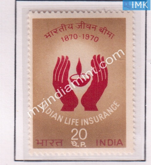India 1971 MNH Indian Life Insurance - buy online Indian stamps philately - myindiamint.com