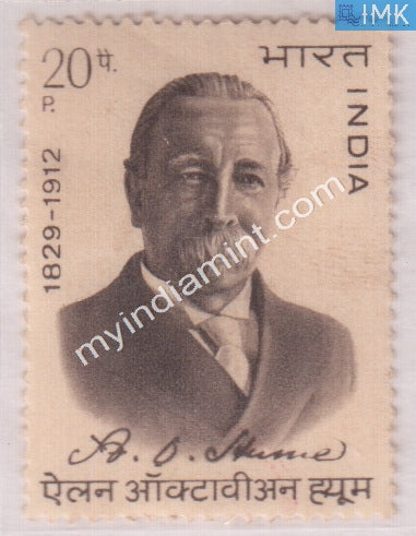 India 1973 MNH Allan Octavian Hume - buy online Indian stamps philately - myindiamint.com