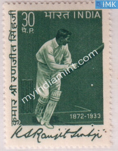 India 1973 MNH K.S. Ranjitsinhji - buy online Indian stamps philately - myindiamint.com
