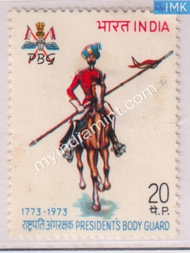 India 1973 MNH President's Bodyguard - buy online Indian stamps philately - myindiamint.com