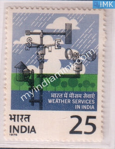 India 1975 MNH Indian Meterological Department - buy online Indian stamps philately - myindiamint.com