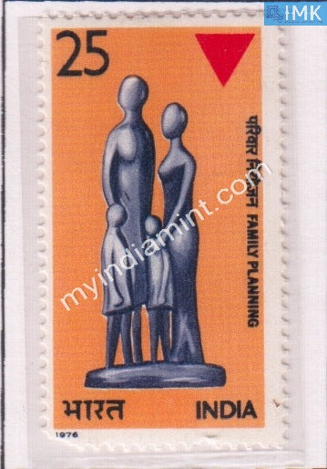 India 1976 MNH Family Planning Campaign - buy online Indian stamps philately - myindiamint.com