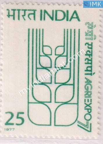 India 1977 MNH Agriexpo-77 Agriculture Exposition - buy online Indian stamps philately - myindiamint.com