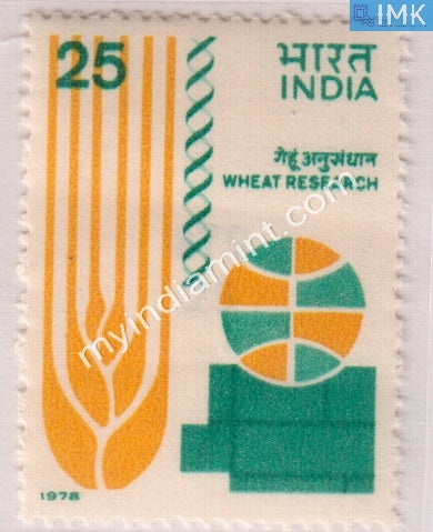 India 1978 MNH International Wheat Genetics Symposium - buy online Indian stamps philately - myindiamint.com