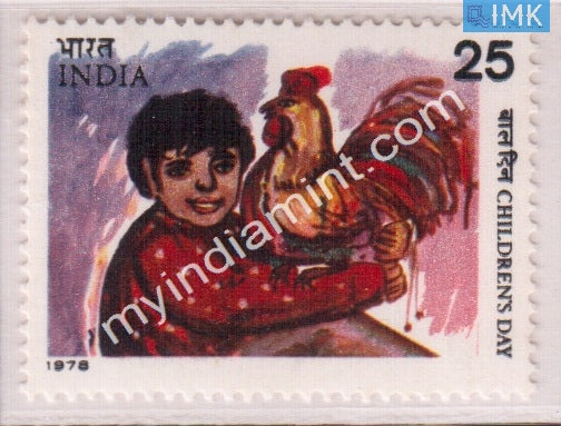 India 1978 MNH National Children's Day - buy online Indian stamps philately - myindiamint.com