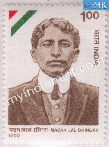 India 1992 MNH Madan Lal Dhingra - buy online Indian stamps philately - myindiamint.com