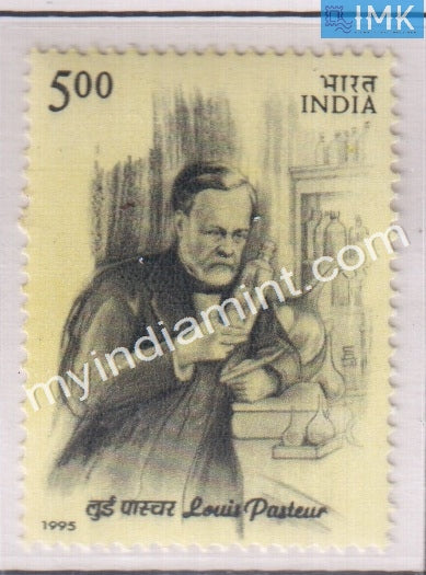 India 1995 MNH Louis Pasteur - buy online Indian stamps philately - myindiamint.com