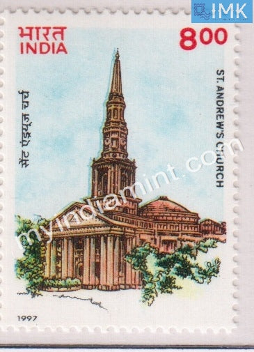 India 1997 MNH St. Andrew's Church - buy online Indian stamps philately - myindiamint.com