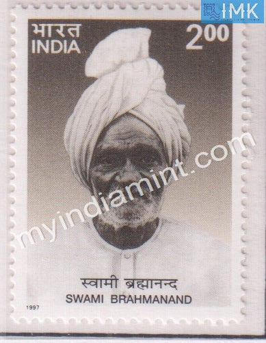 India 1997 MNH Swami Brahmanand - buy online Indian stamps philately - myindiamint.com