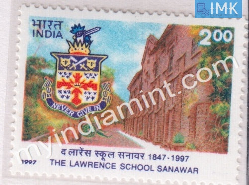 India 1997 MNH The Lawrence School Sanawar - buy online Indian stamps philately - myindiamint.com