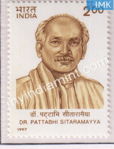 India 1997 MNH Dr. Bhogaraju Pattabhi Sitaramayya - buy online Indian stamps philately - myindiamint.com