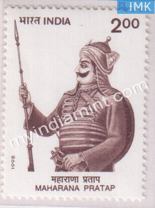 India 1998 MNH Maharana Pratap - buy online Indian stamps philately - myindiamint.com