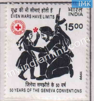India 1999 MNH The Geneva Convention - buy online Indian stamps philately - myindiamint.com