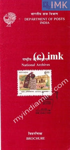 India 1992 National Archives (Cancelled Brochure) - buy online Indian stamps philately - myindiamint.com