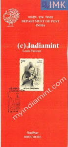 India 1995 Louis Pasteur (Cancelled Brochure) - buy online Indian stamps philately - myindiamint.com