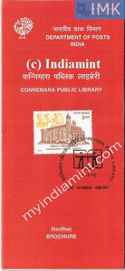 India 1998 Connemara Public Library (Cancelled Brochure) - buy online Indian stamps philately - myindiamint.com