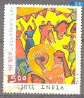 India 2002 MNH National Children's Day - buy online Indian stamps philately - myindiamint.com