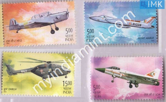 India 2003 MNH Aero India Set of 4v - buy online Indian stamps philately - myindiamint.com
