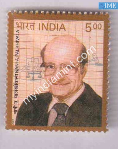 India 2004 MNH Nani Ardeshir Palkhivala - buy online Indian stamps philately - myindiamint.com