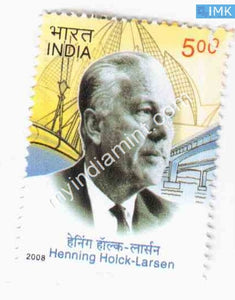 India 2008 MNH Henning Holck Larsen - buy online Indian stamps philately - myindiamint.com