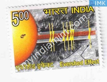 India 2008 MNH Evershed Effect - buy online Indian stamps philately - myindiamint.com